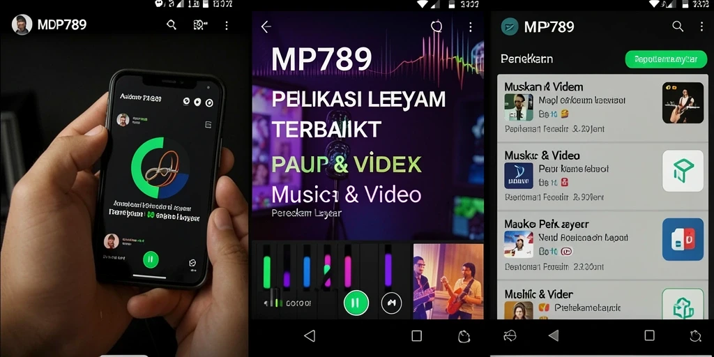 Tampilan antarmuka aplikasi Perekam Layar MVP789 yang menarik dan fungsional.